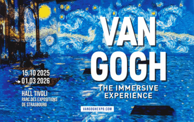 Van Gogh. The immersive experience<br />
du 15/10/2025 au 01/03/2026