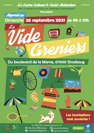 Vide Grenier Boulevard de la Marne Dimanche 26 Septembre 2021