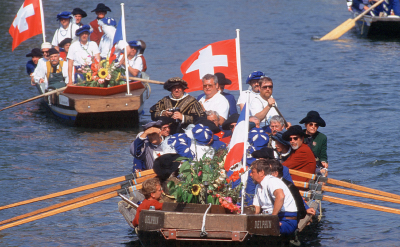 La Hirsebreifahrt reliera Zurich à Strasbourg, du 19 au 23 août