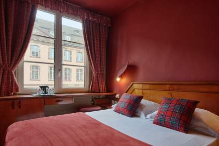 Chambre de l'hôtel Suisse à Strasbourg