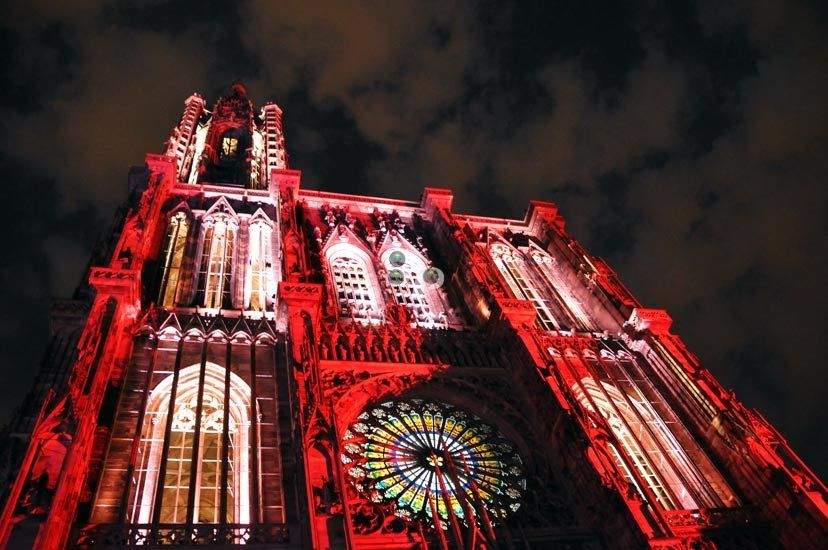 son et lumière Cathédrale de Strasbourg