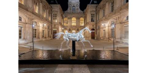 Zeus, le mythique cheval métallique des Jeux olympiques du 27 mai au 8 juin 2025 à Strasbourg