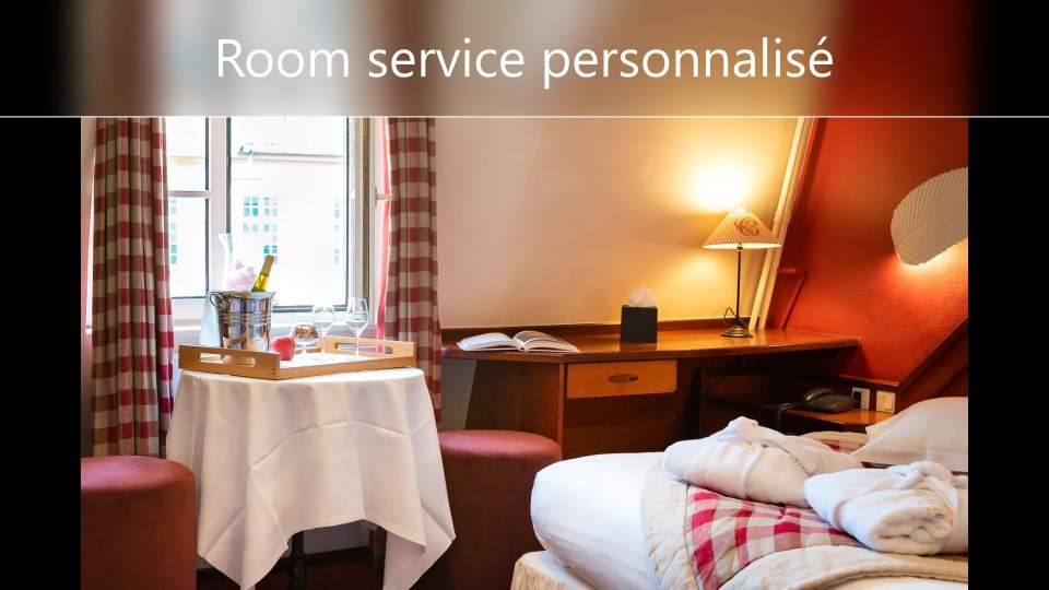 Room Service personnalisé 