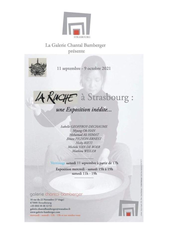 galerie Bamberger-Vernissage - exposition "La ruche" 