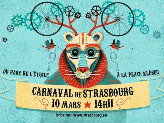 Carnaval de Strasbourg le 10 Mars 2019 14h 