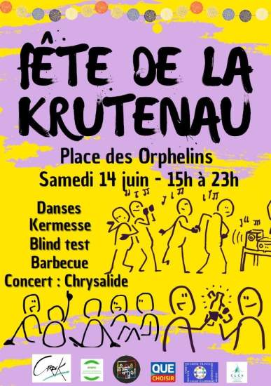Fête de la Krutenau le 14 juin 2025 !